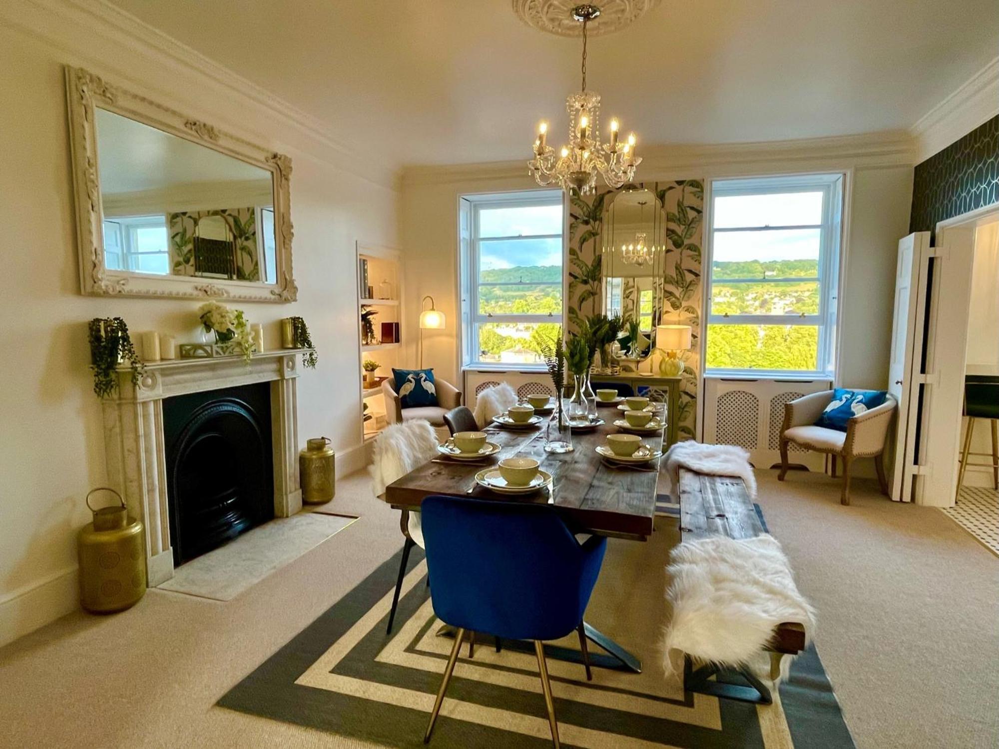 The Paragon Penthouse - Stunning Views Over Bath! Esterno foto