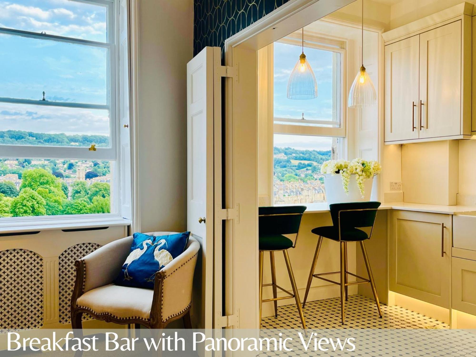 The Paragon Penthouse - Stunning Views Over Bath! Esterno foto