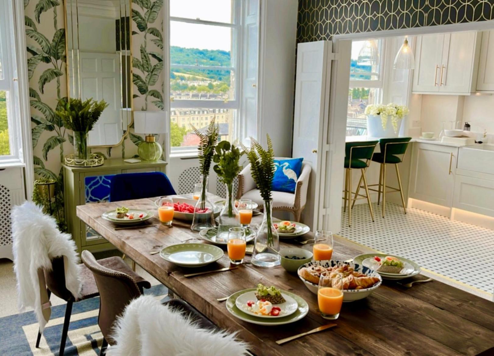 The Paragon Penthouse - Stunning Views Over Bath! Esterno foto