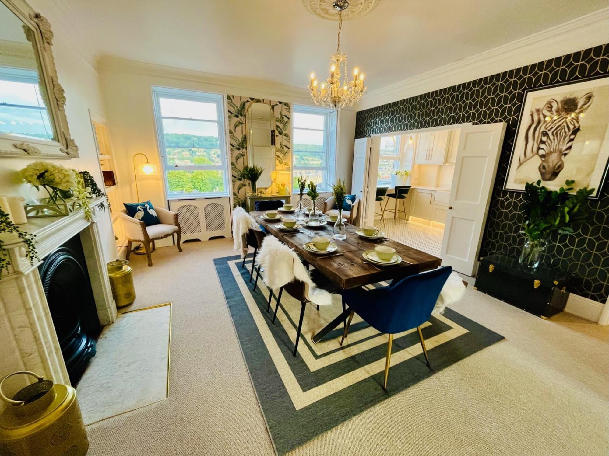 The Paragon Penthouse - Stunning Views Over Bath! Esterno foto