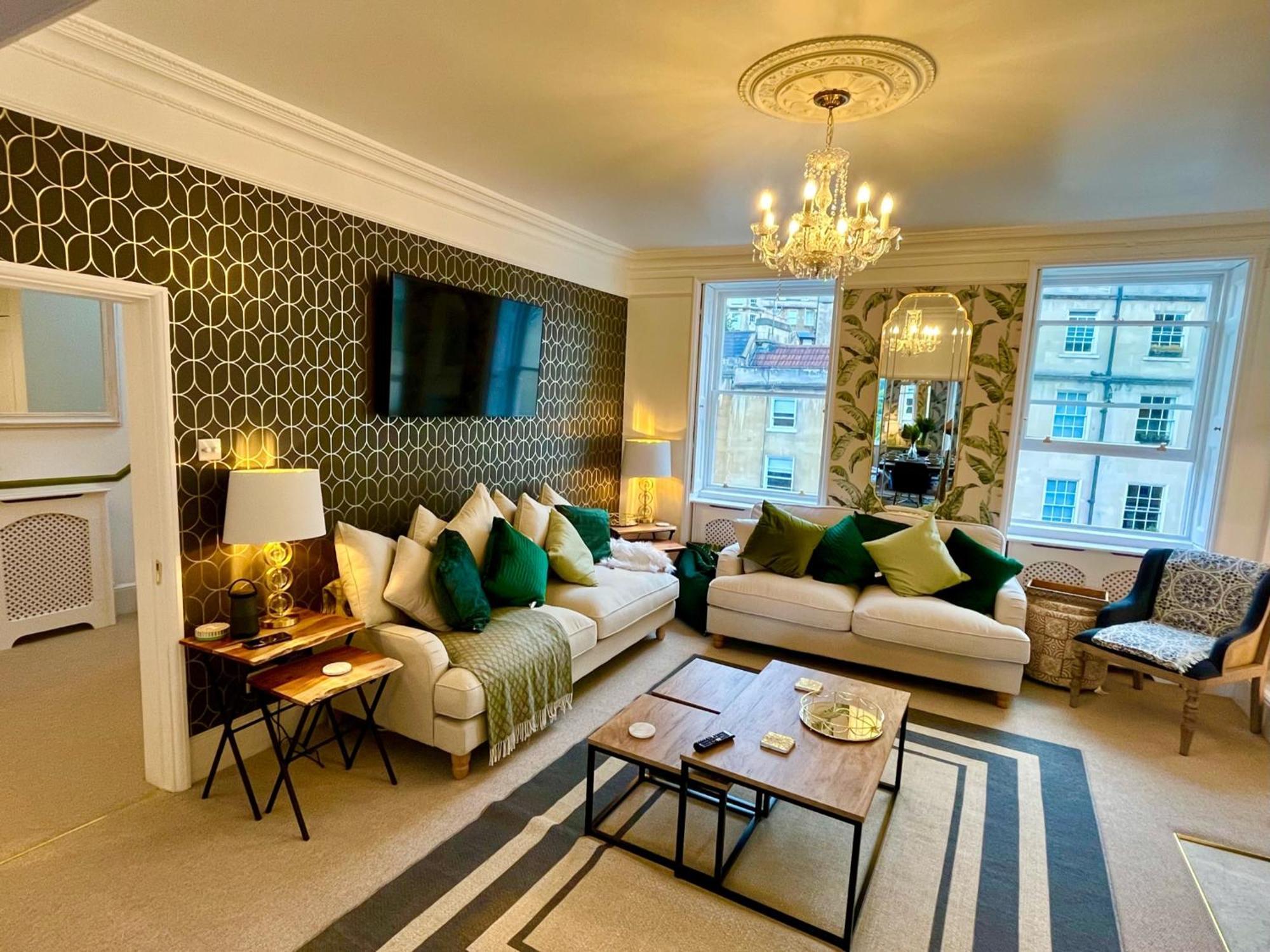 The Paragon Penthouse - Stunning Views Over Bath! Esterno foto