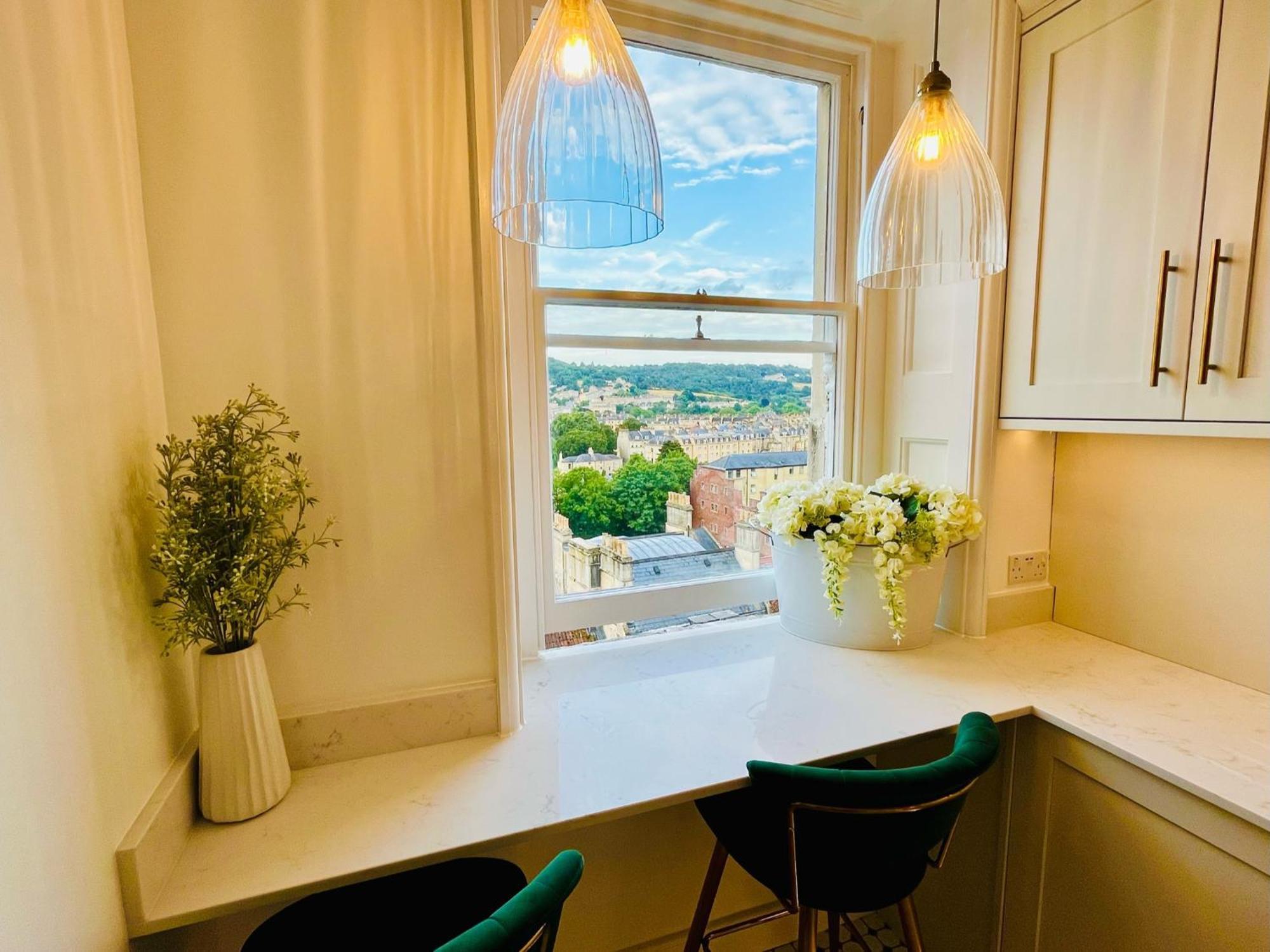 The Paragon Penthouse - Stunning Views Over Bath! Esterno foto
